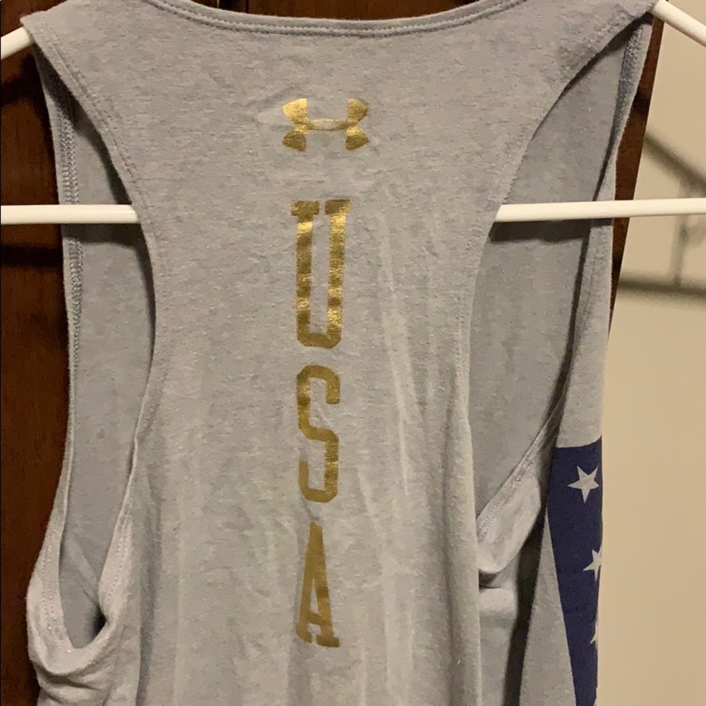 Under Armour USA razor back tank - Picture 3 of 4